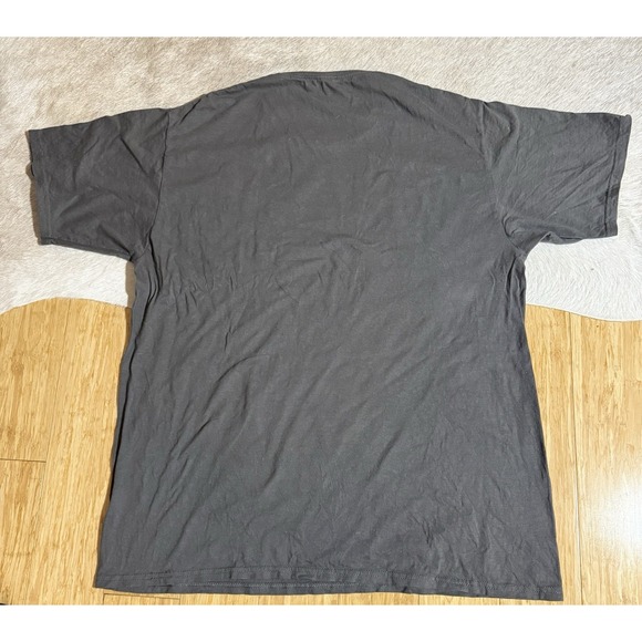 Jean Michel Basquiat Gray Short Sleeve Shirt Size XL Neo-Expresionism Graphic - Picture 3 of 4